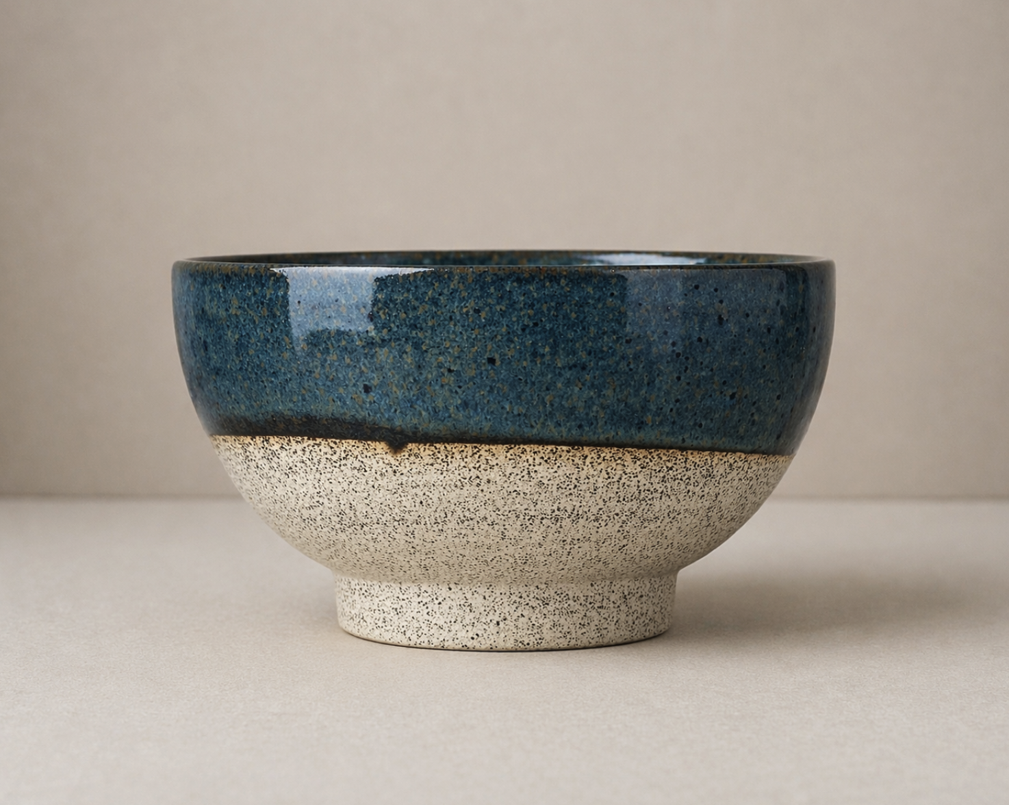Blue bowls — Half dip