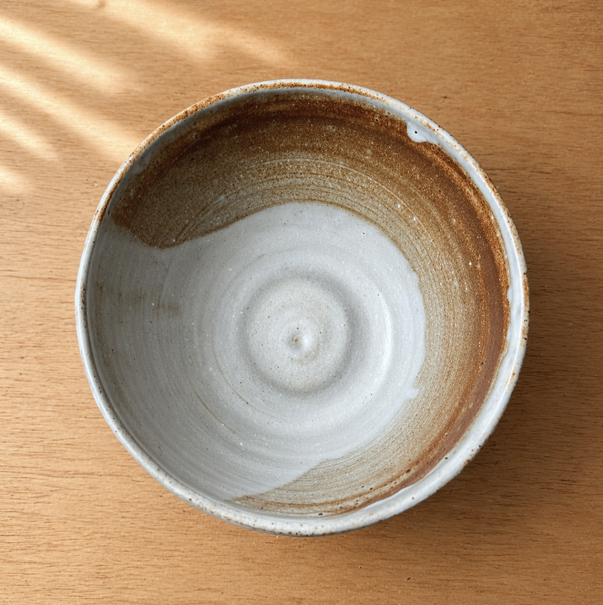 Cappuccino bowl — Top view