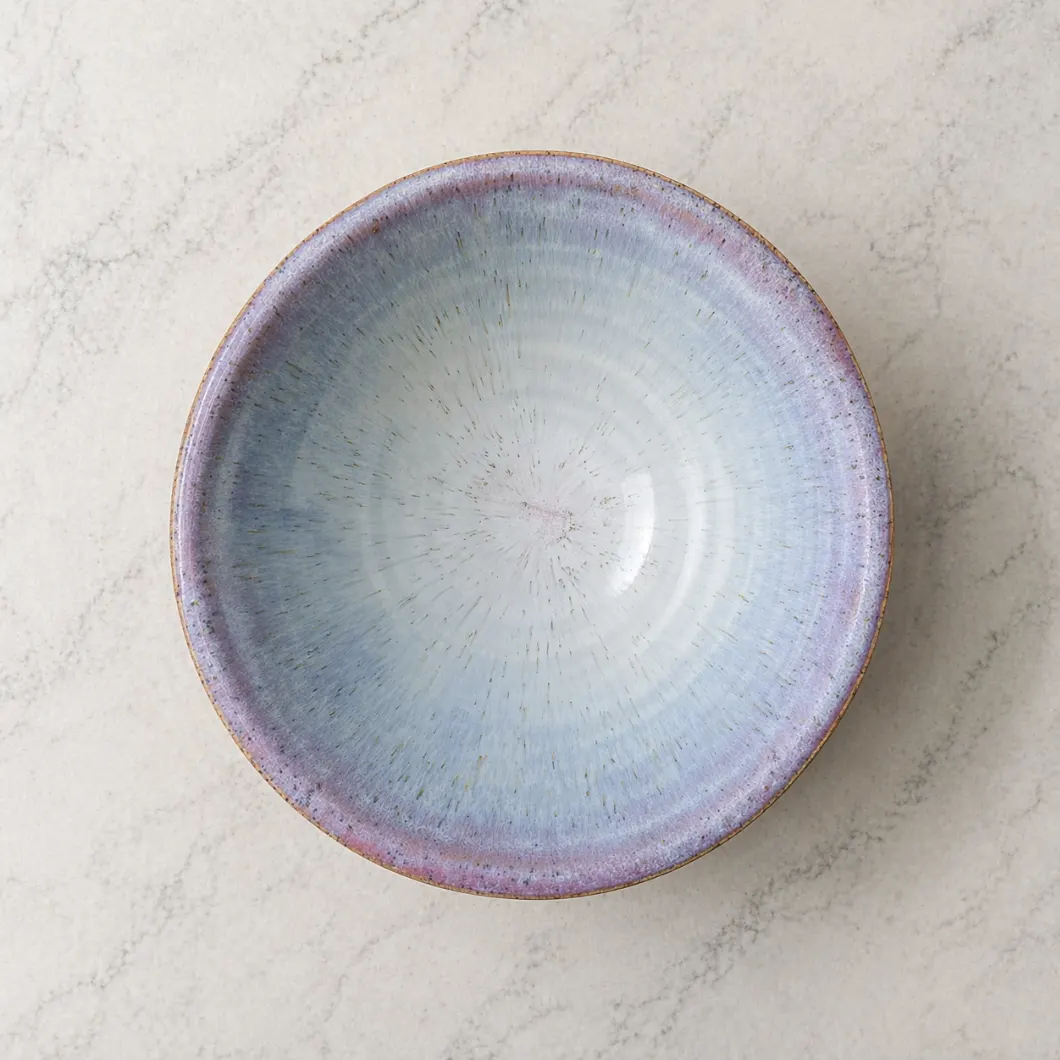 Red bowl — Top view